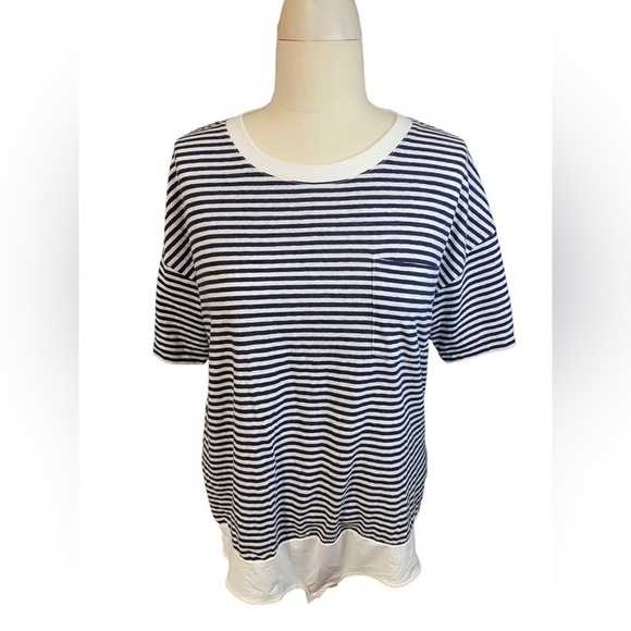 J Crew Short Sleeve Pocket T (H6781) Bodysuit XXL - Picture 1 of 7